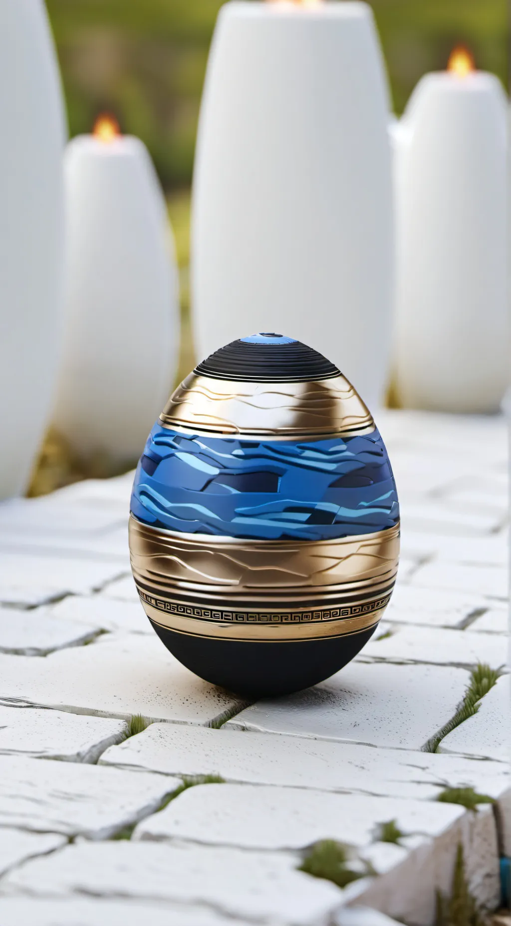 ai character: Easter background