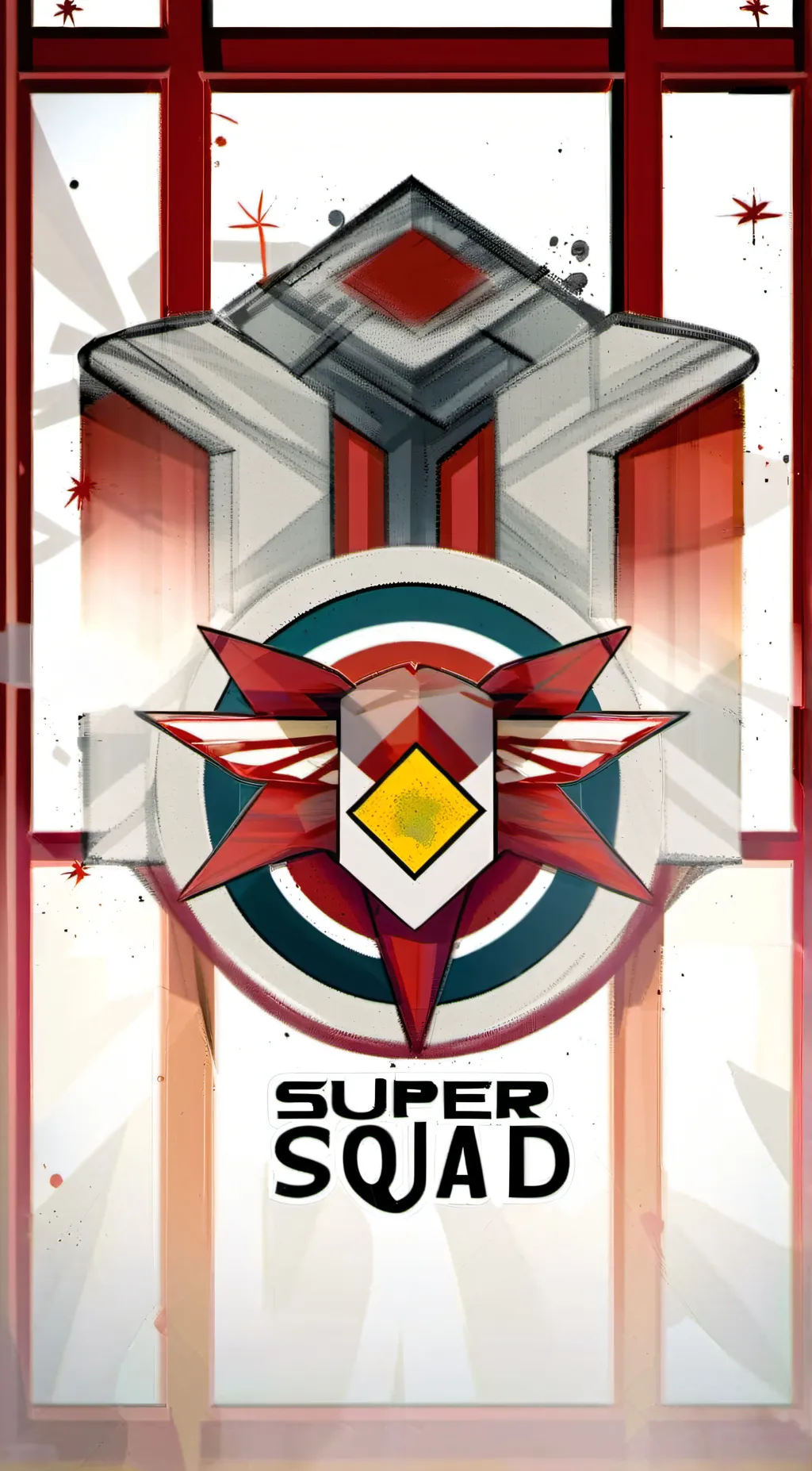 ai character: message background