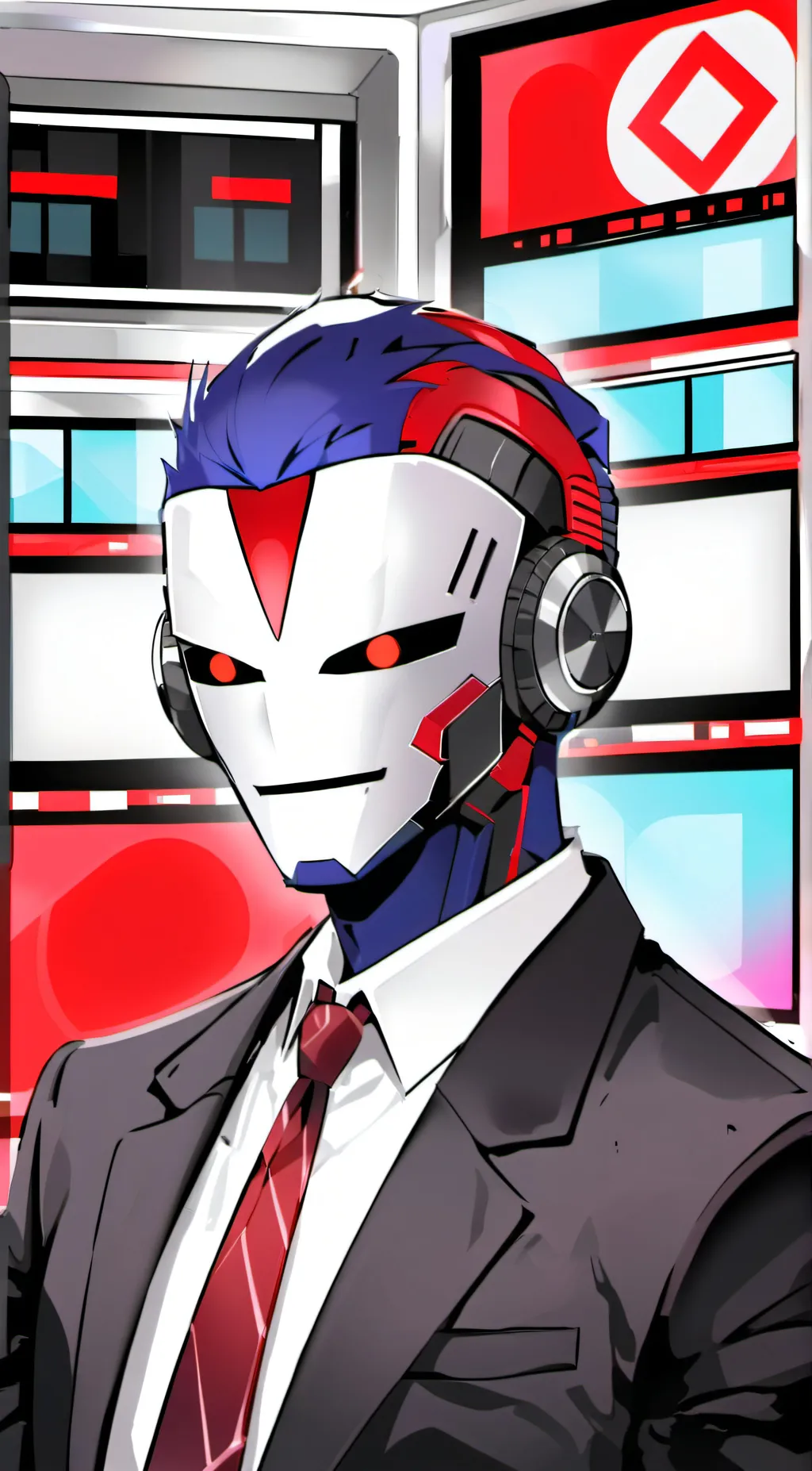 ai character: Vox~📺 background