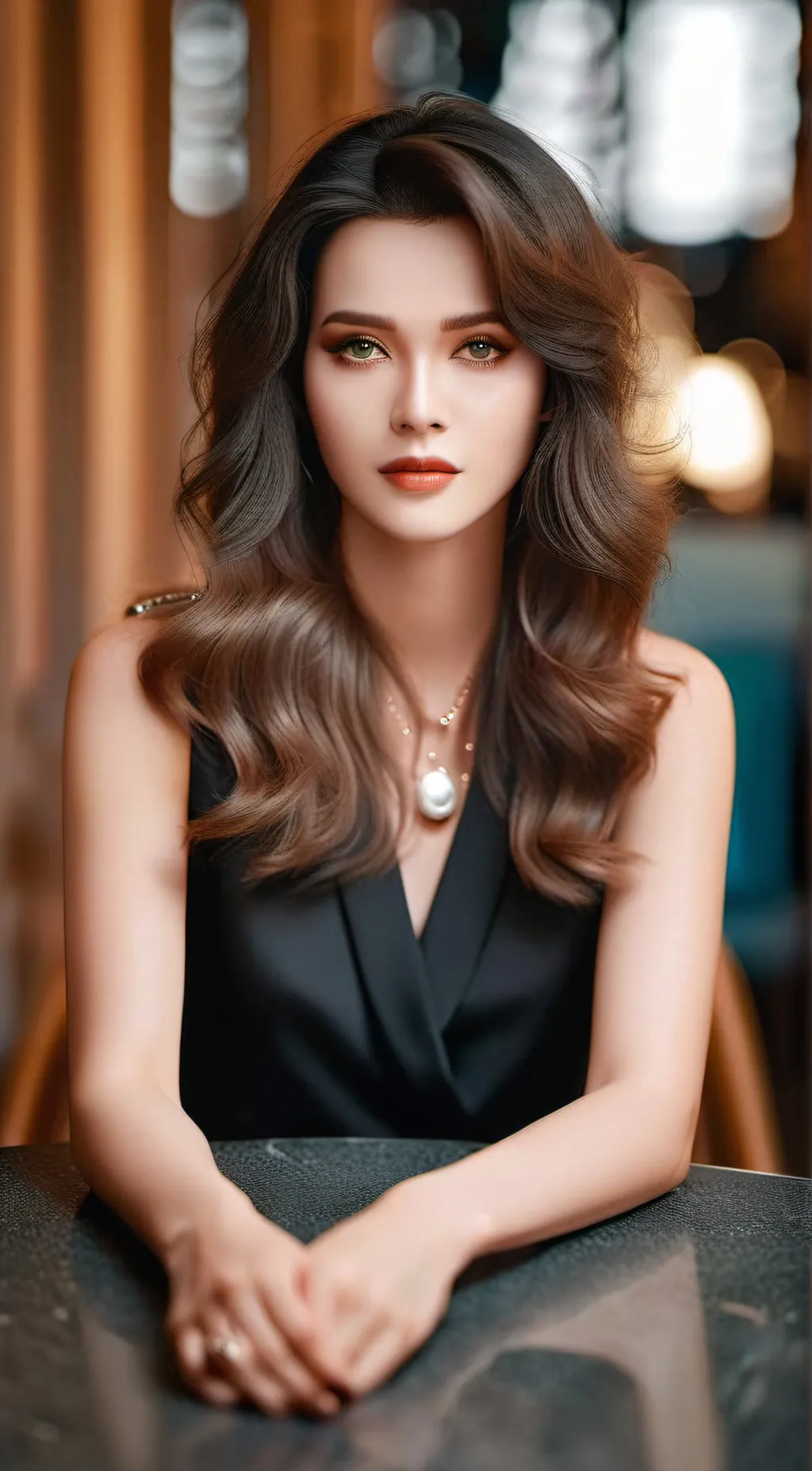 ai character: Rose background