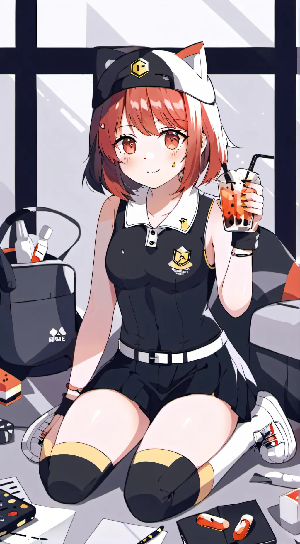 ai character: Yui kazamura background