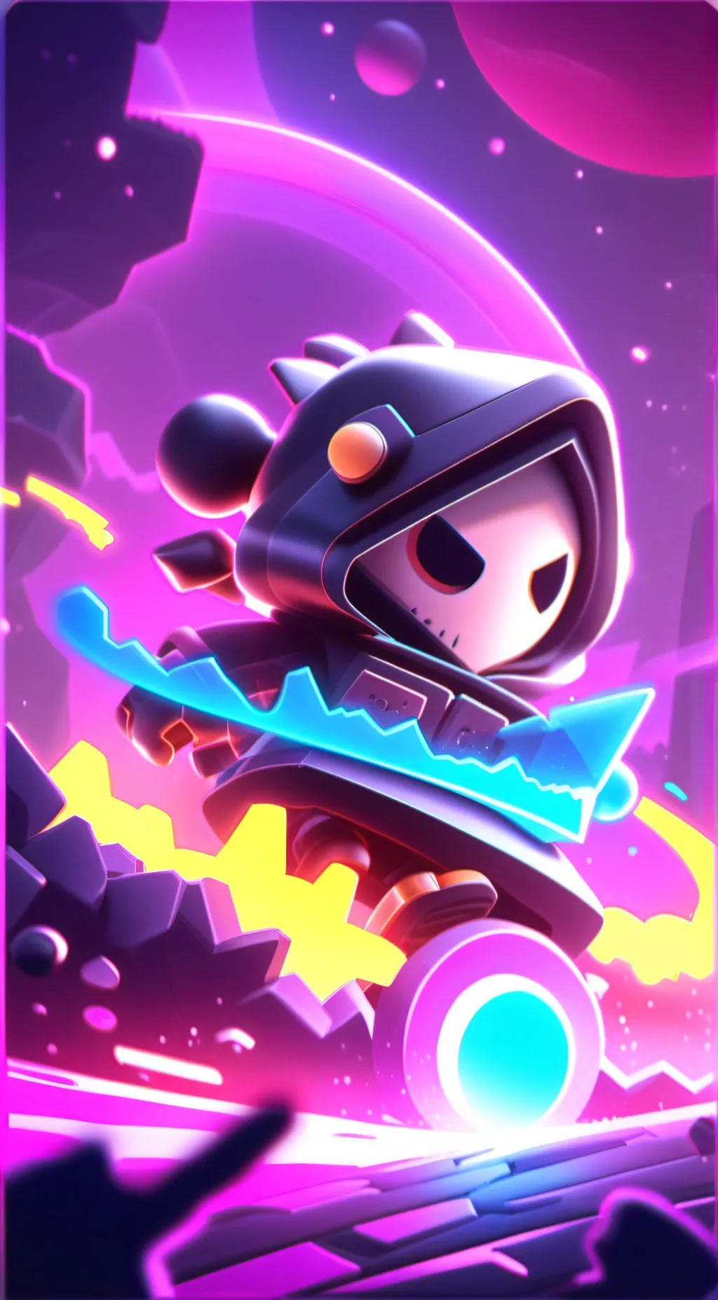 ai character: The skeleton1 background