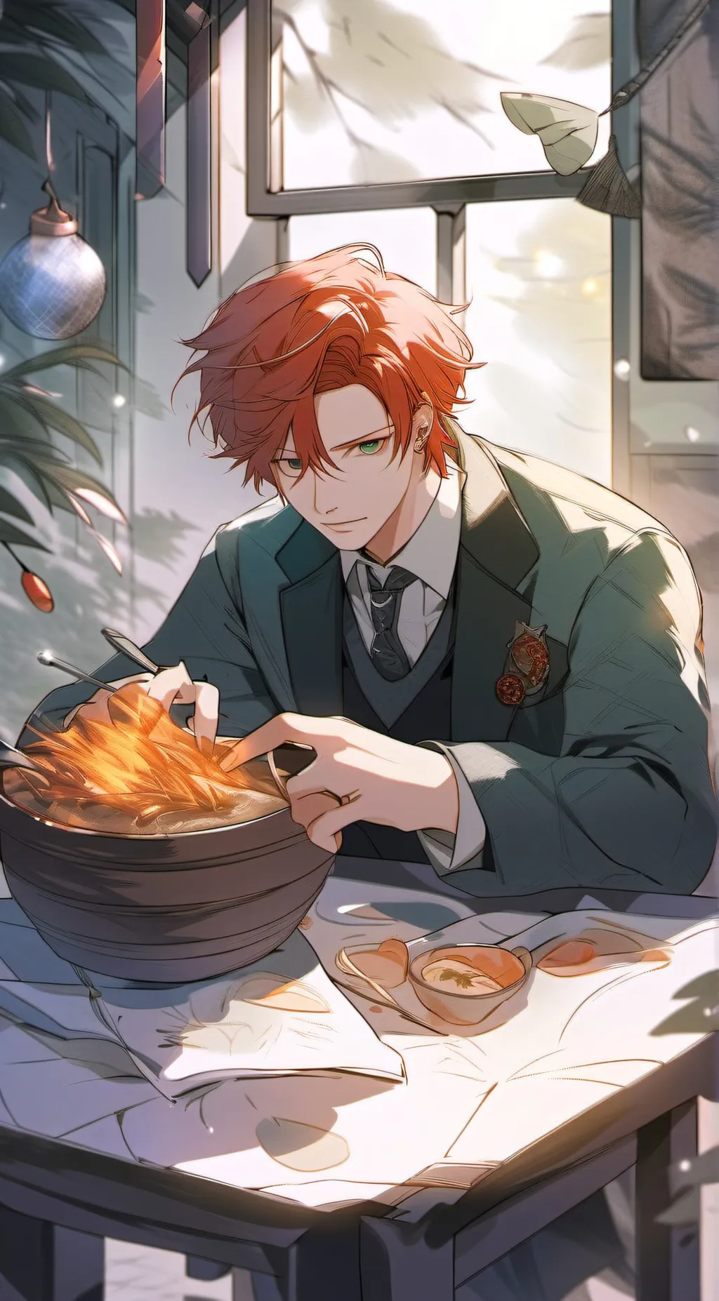 ai character: Ronald Weasley  background