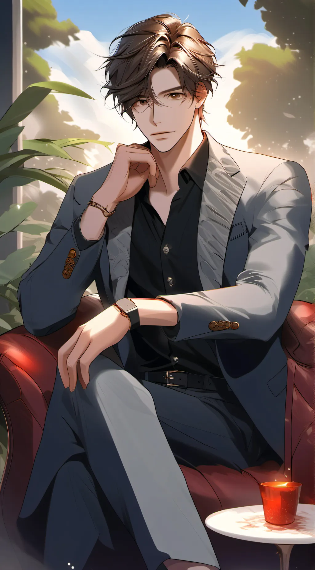 ai character: Kyle background