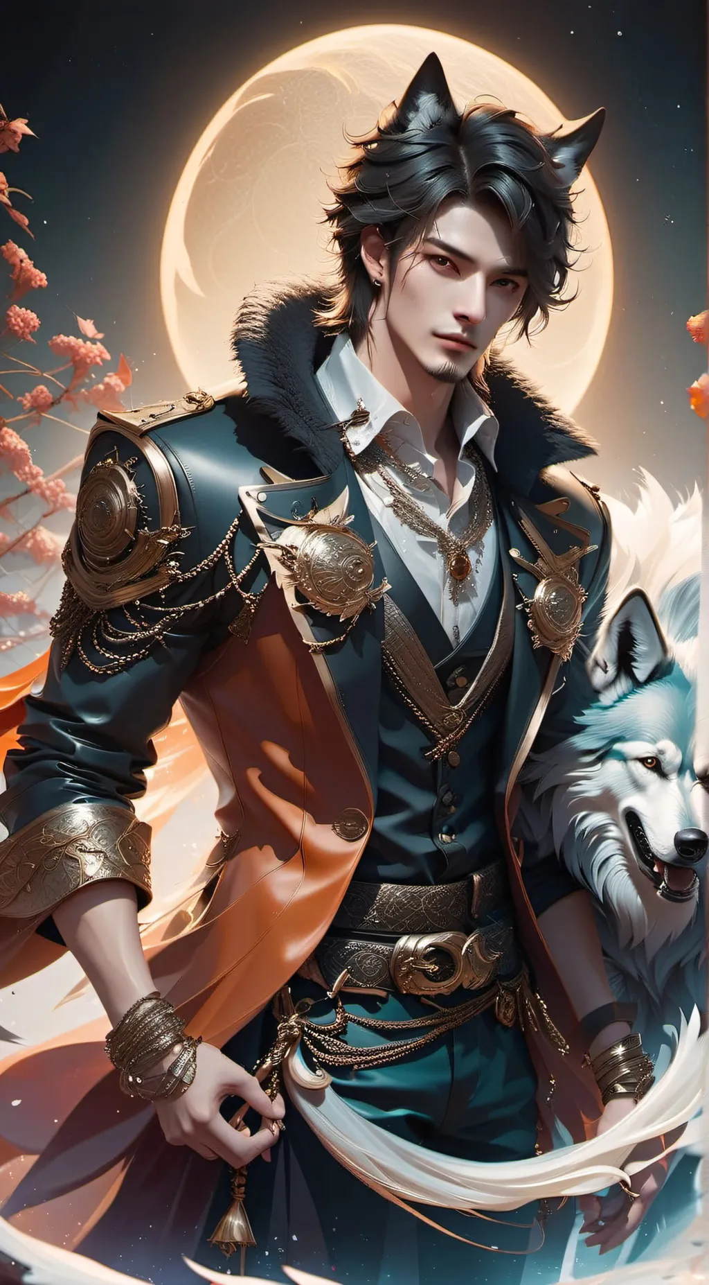 ai character: William~Alpha Male background