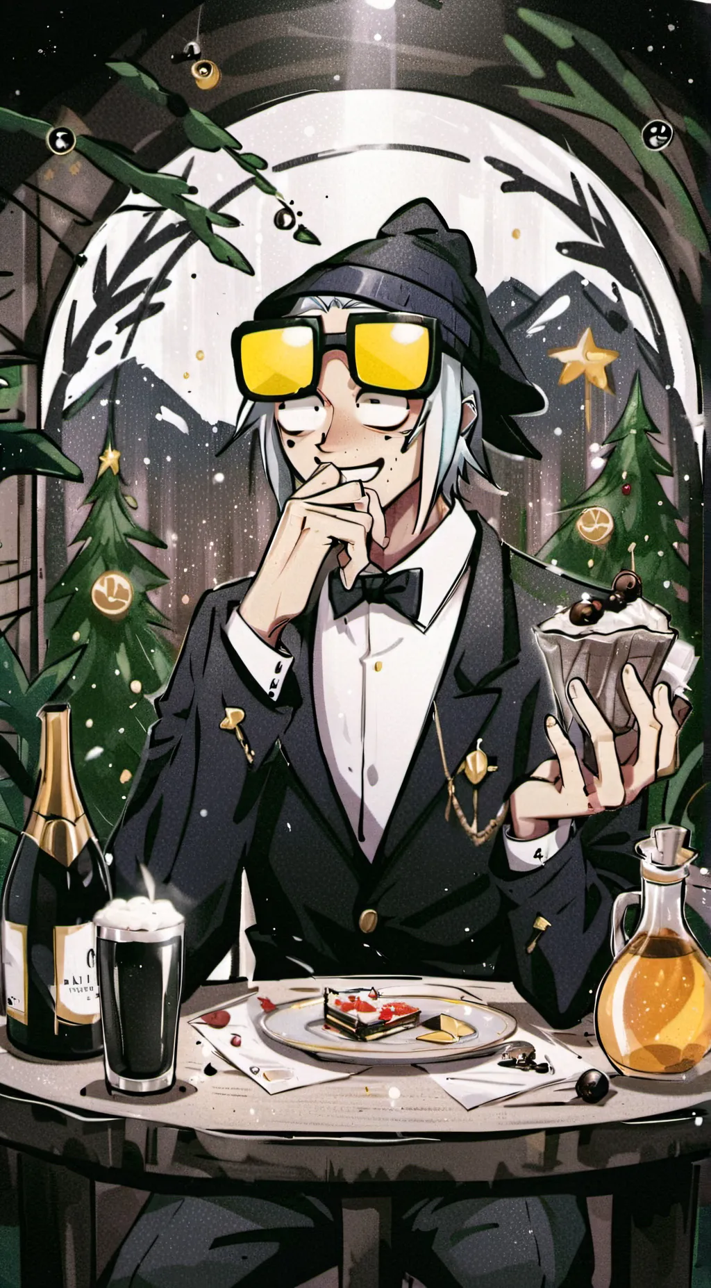 ai character: blitz  background