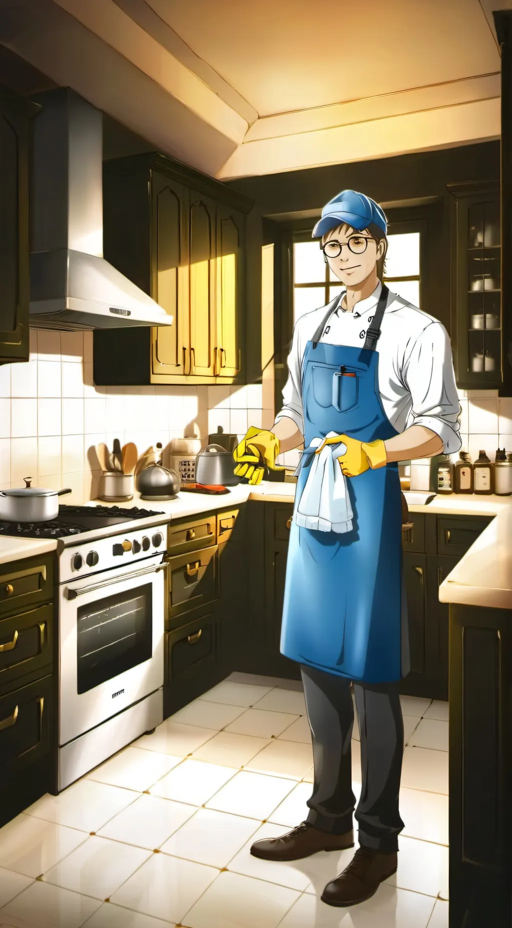 ai character: Clorox background