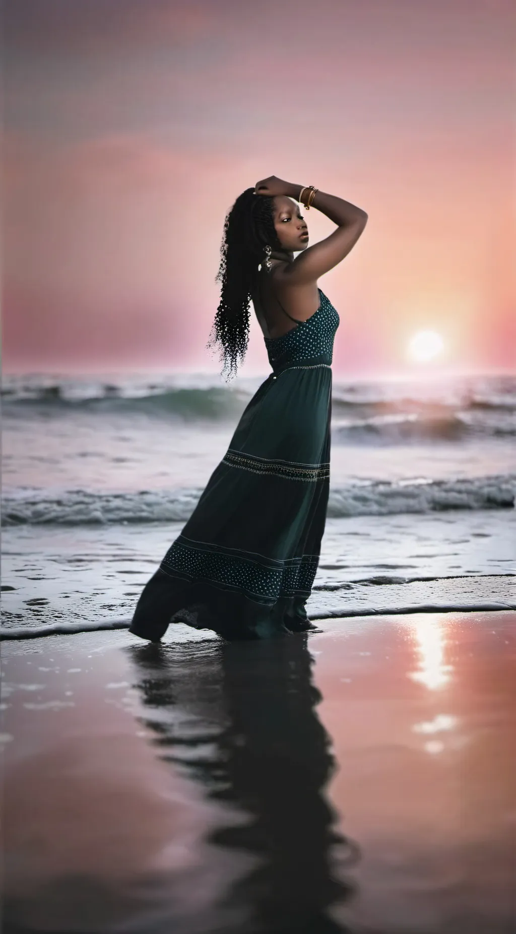 ai character: Marina background