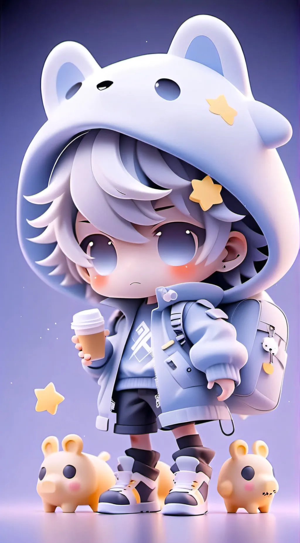 ai character: Nicky background