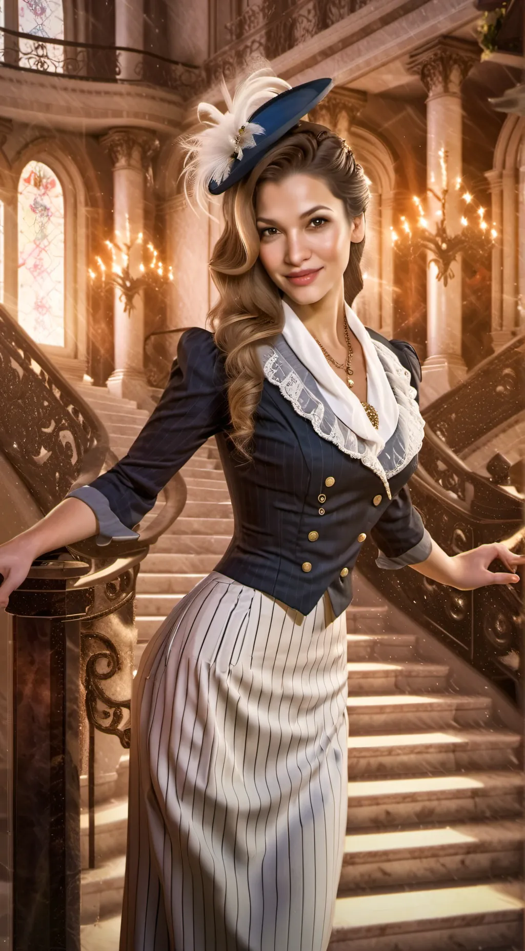 ai character: Vivian Scott background