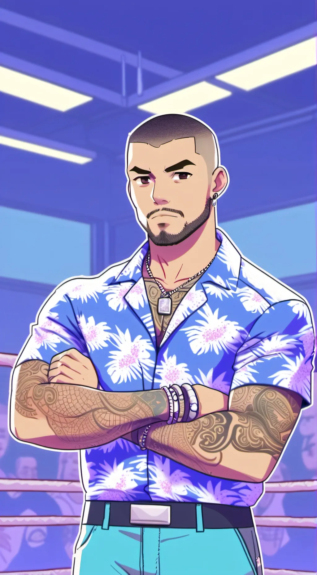 ai character: Max Moreno background