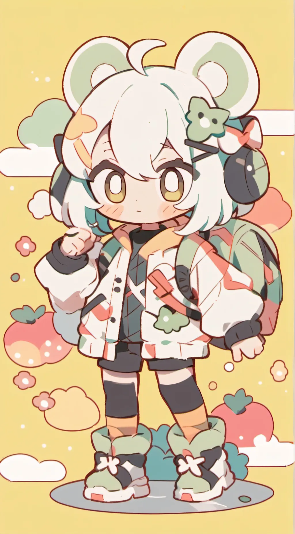 ai character: Olivia  background