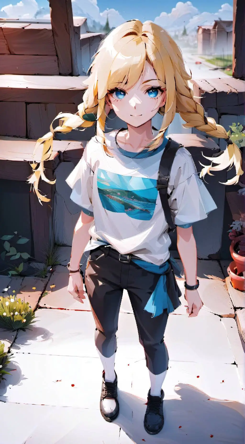 ai character: Lisa Seerl background