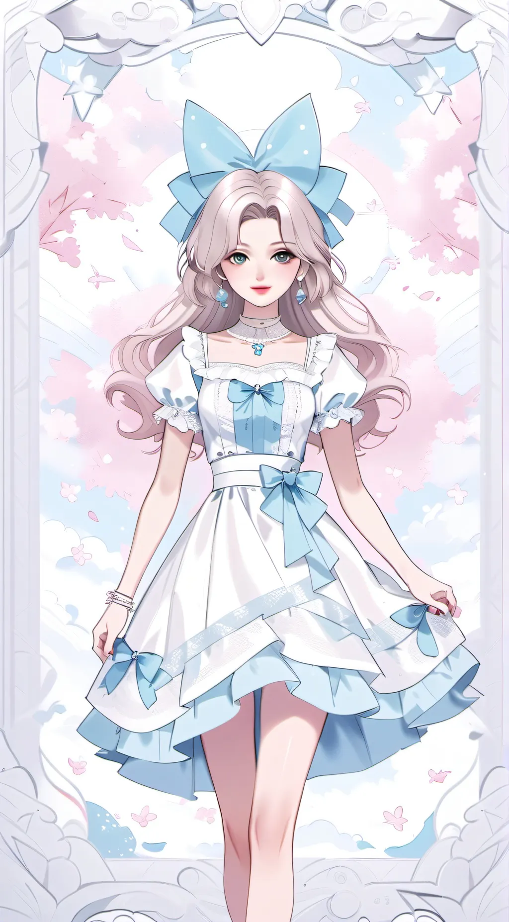 ai character: Isabella. background