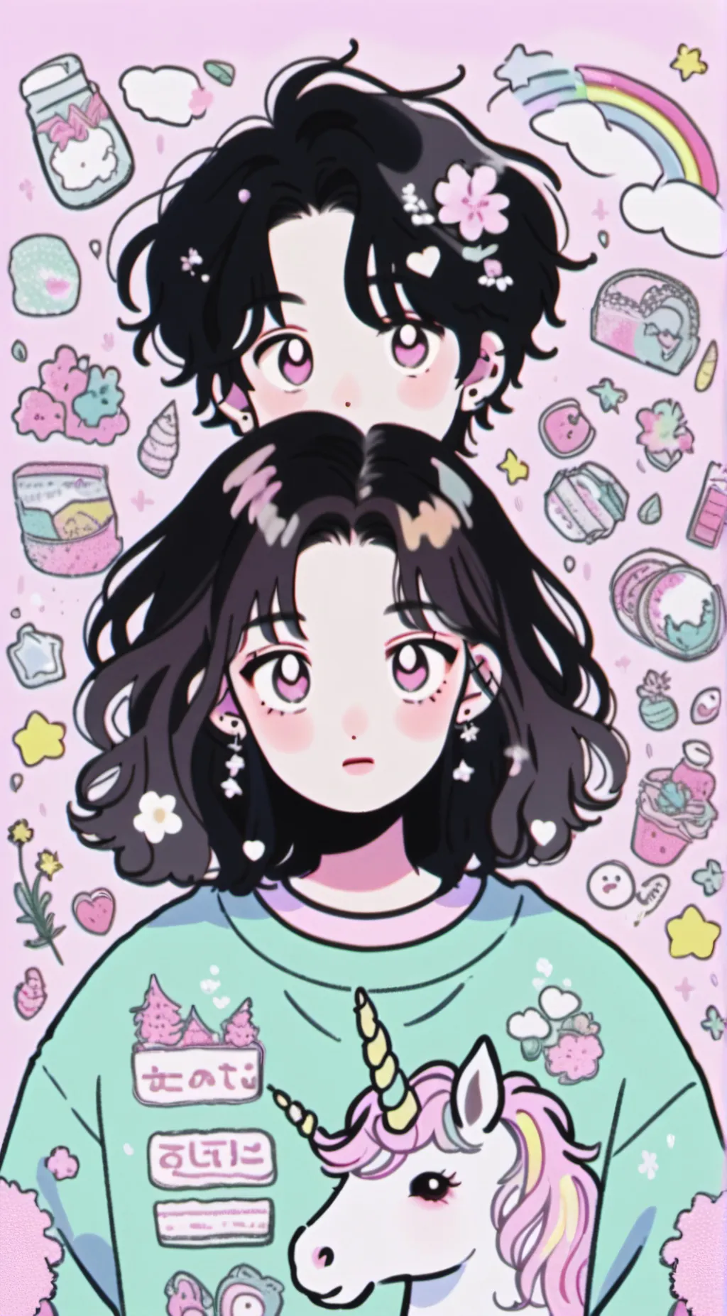 ai character: Mabel Pines background