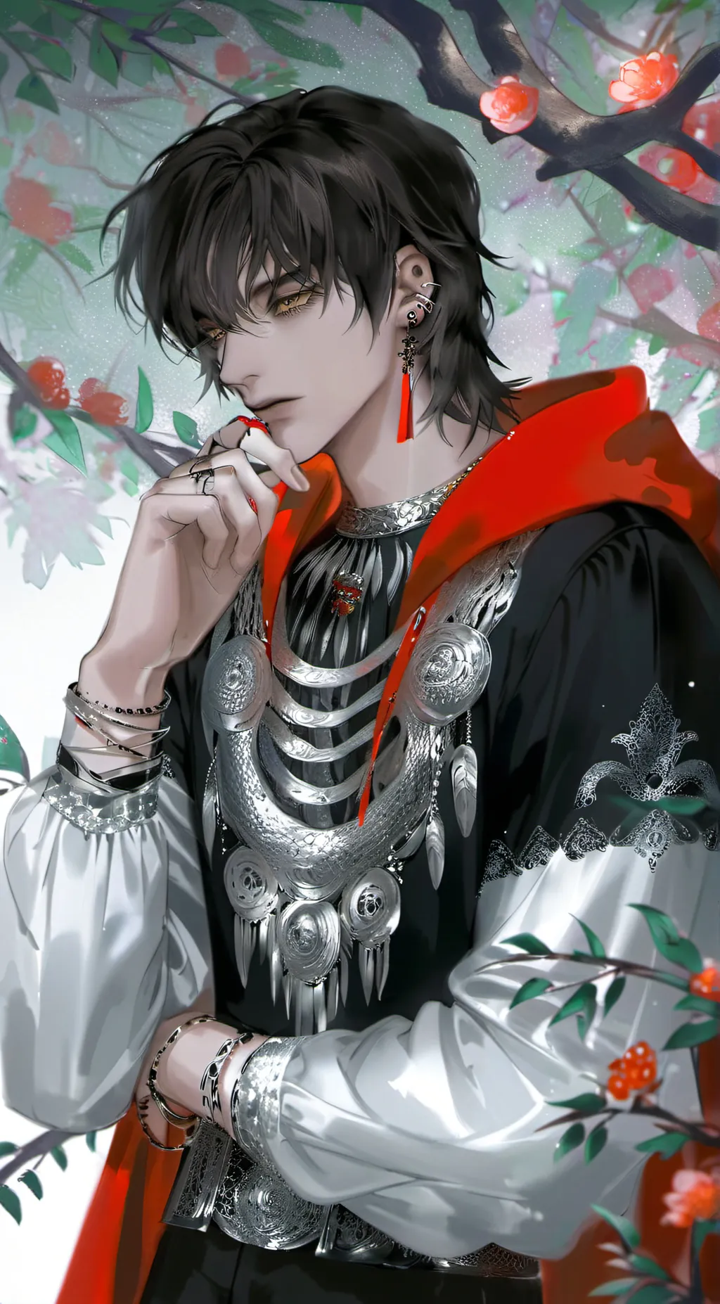 ai character: vincent background