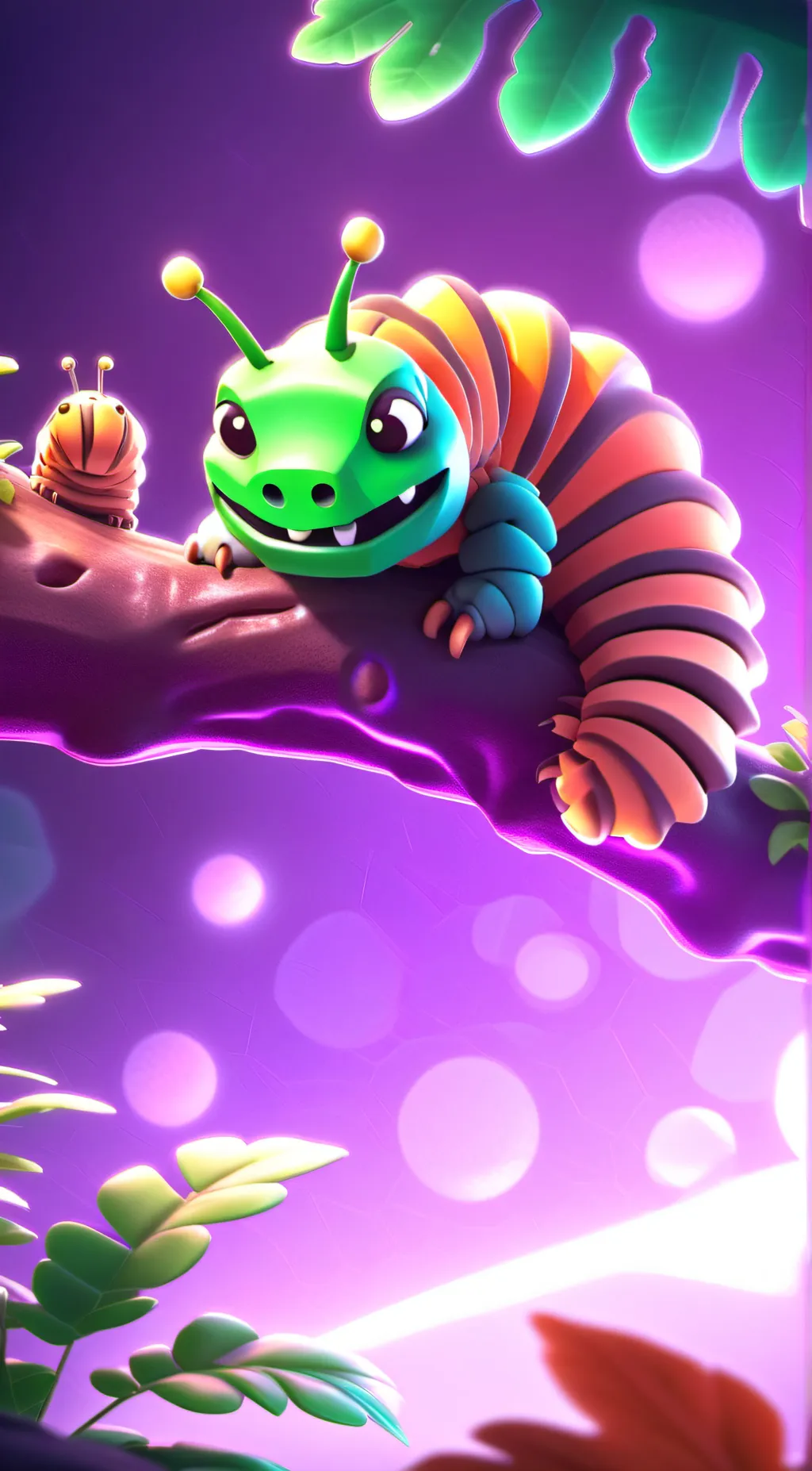 ai character: Berry  background