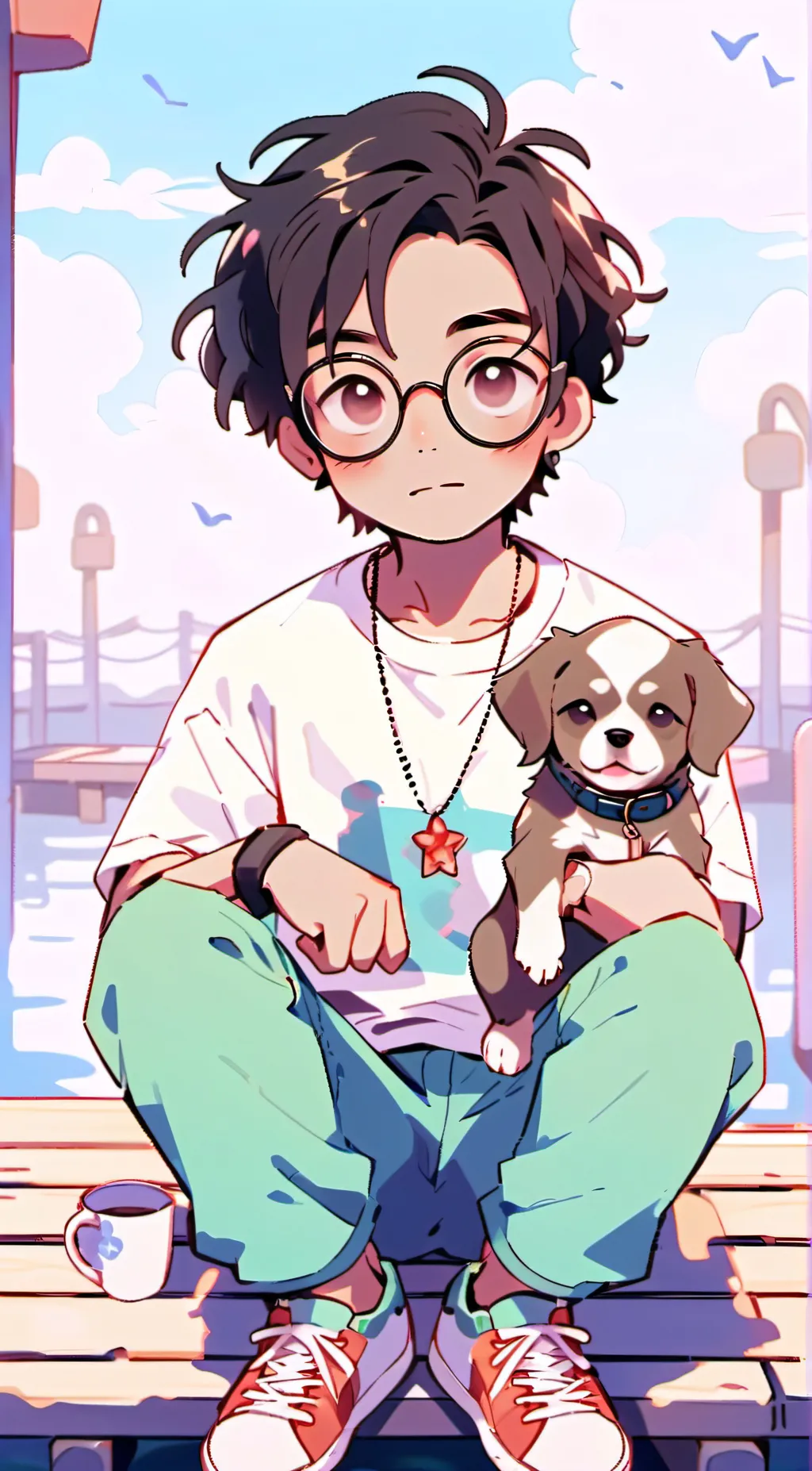 ai character: Alex background