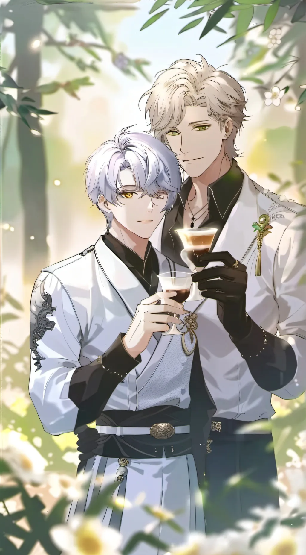 ai character: Ian and Isaac background