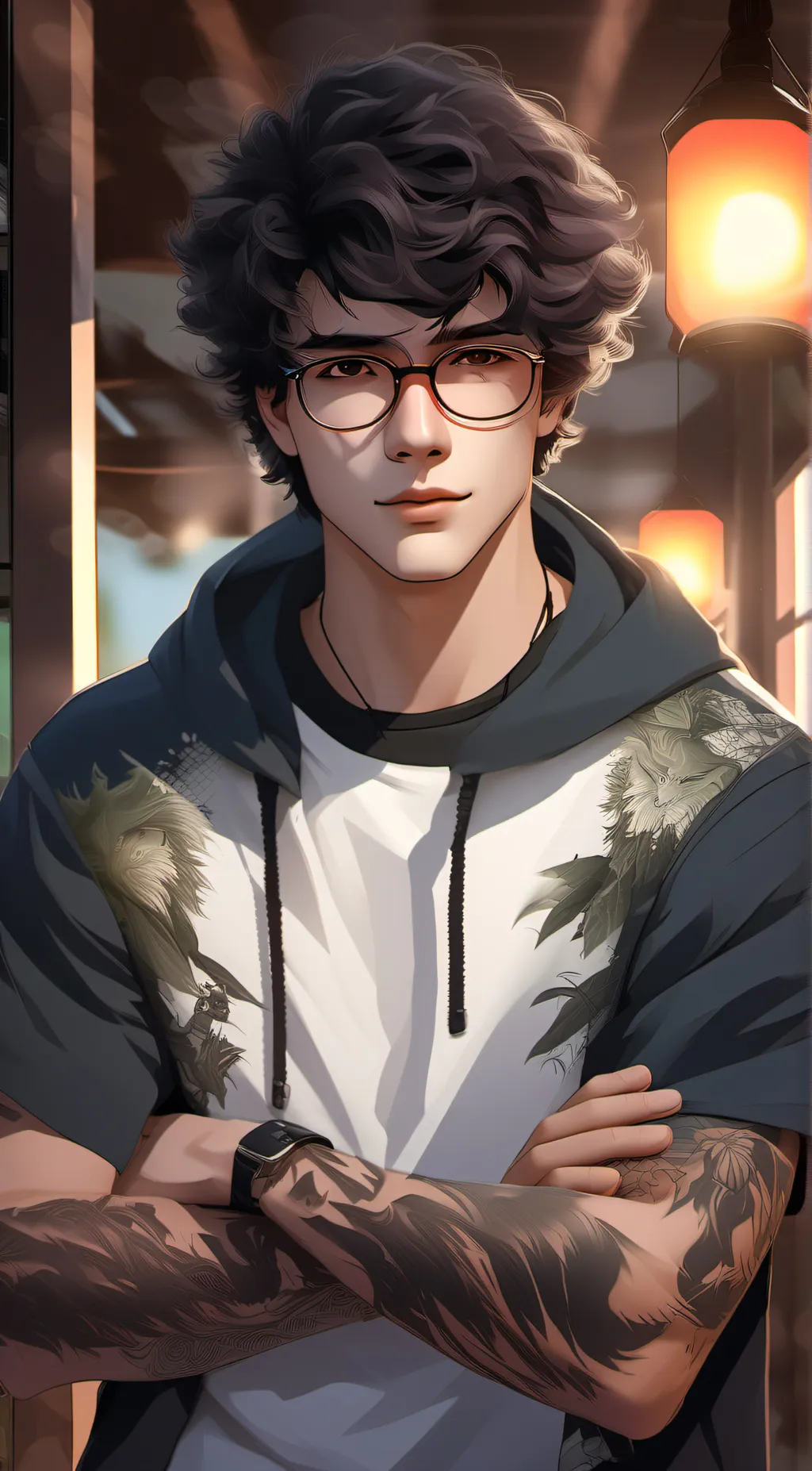 ai character: Brodey background