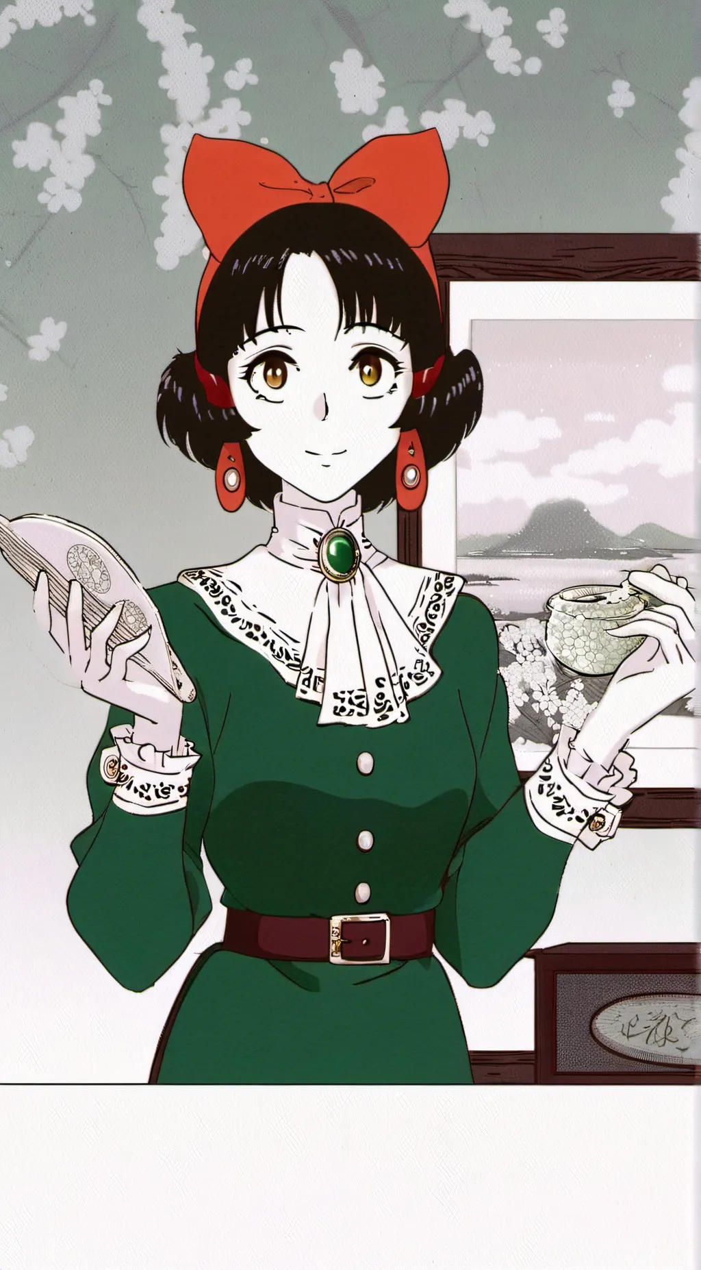 ai character: nacny background