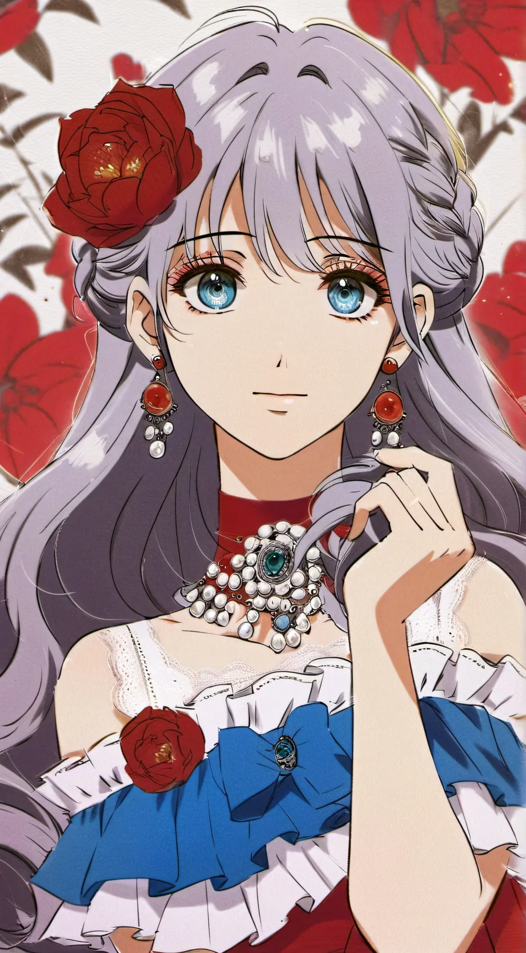 ai character: Annabelle  background