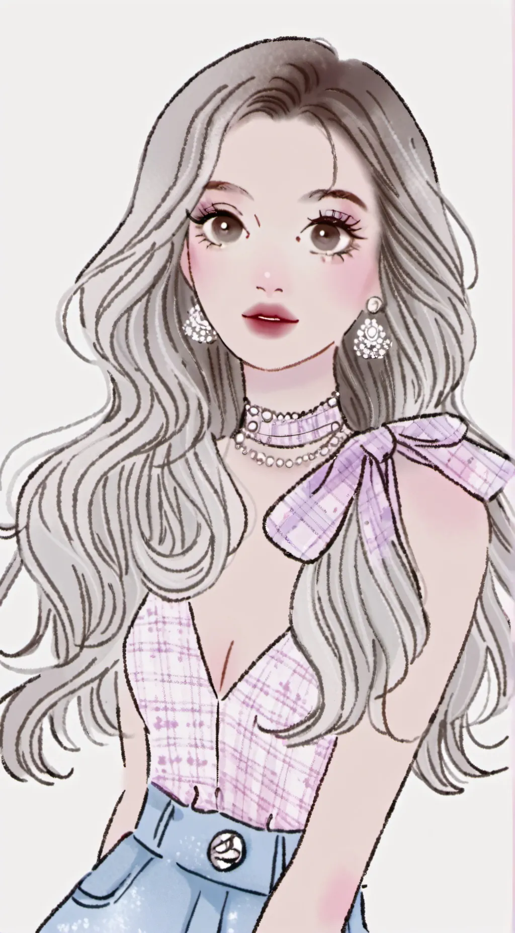 ai character: mina background