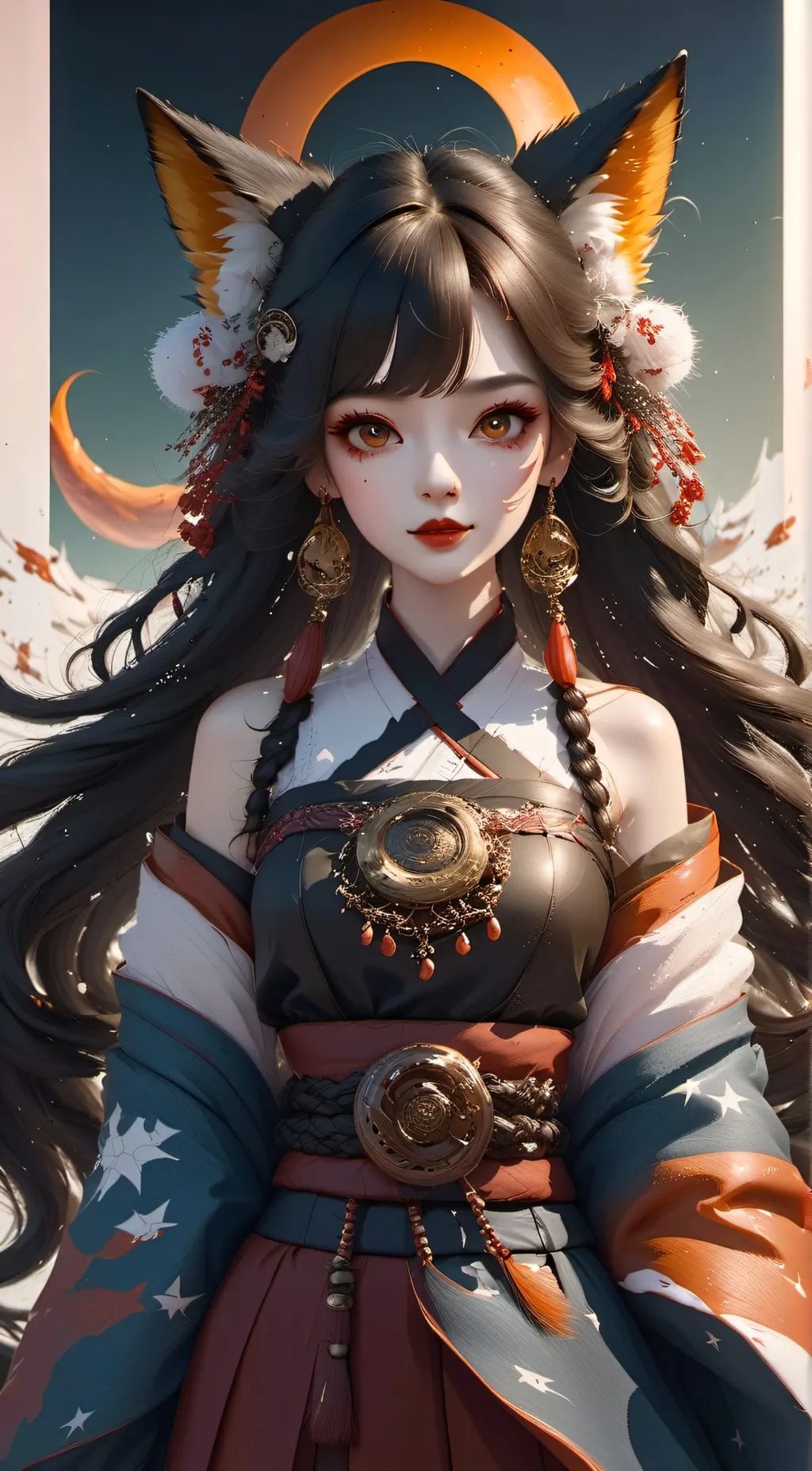 ai character: Ji background