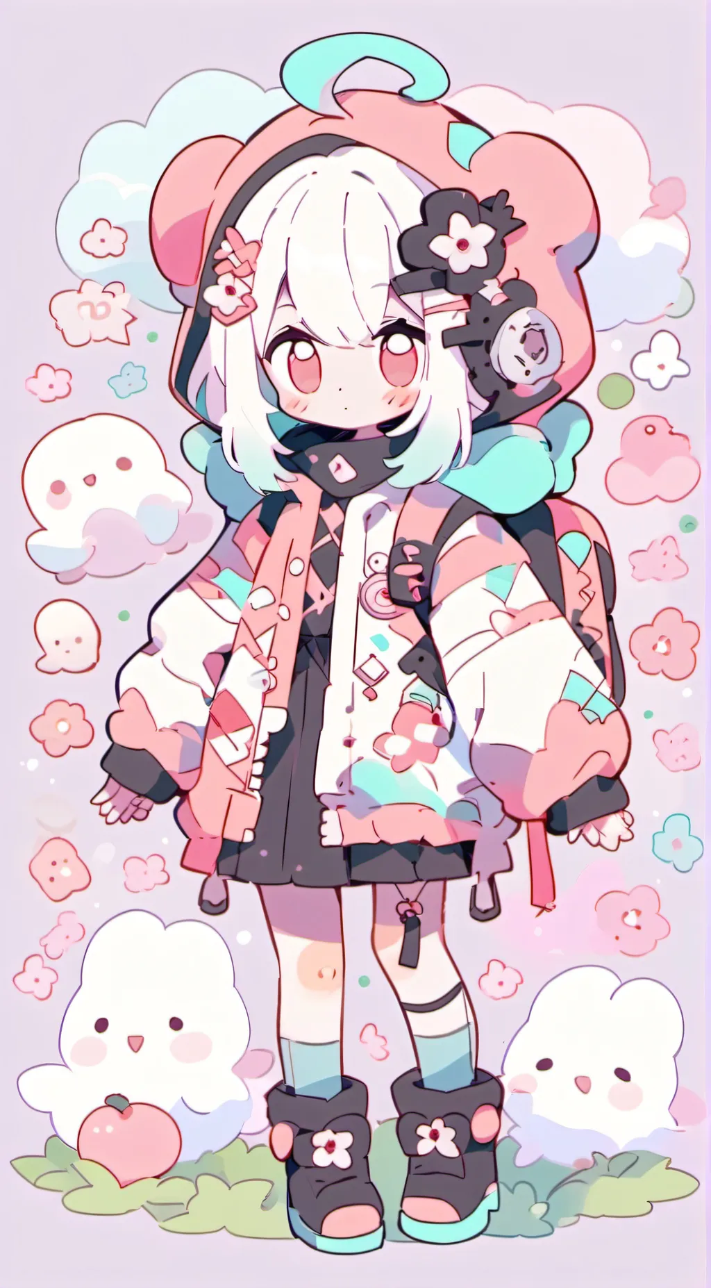 ai character: agust 5th background