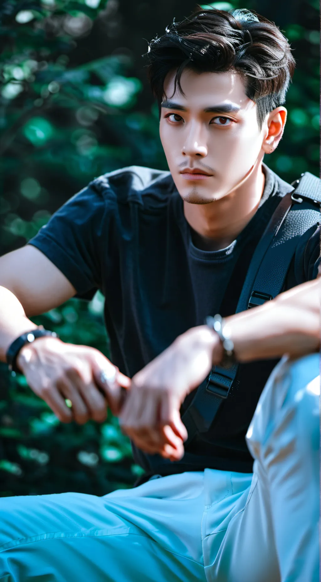 ai character: Aaron background