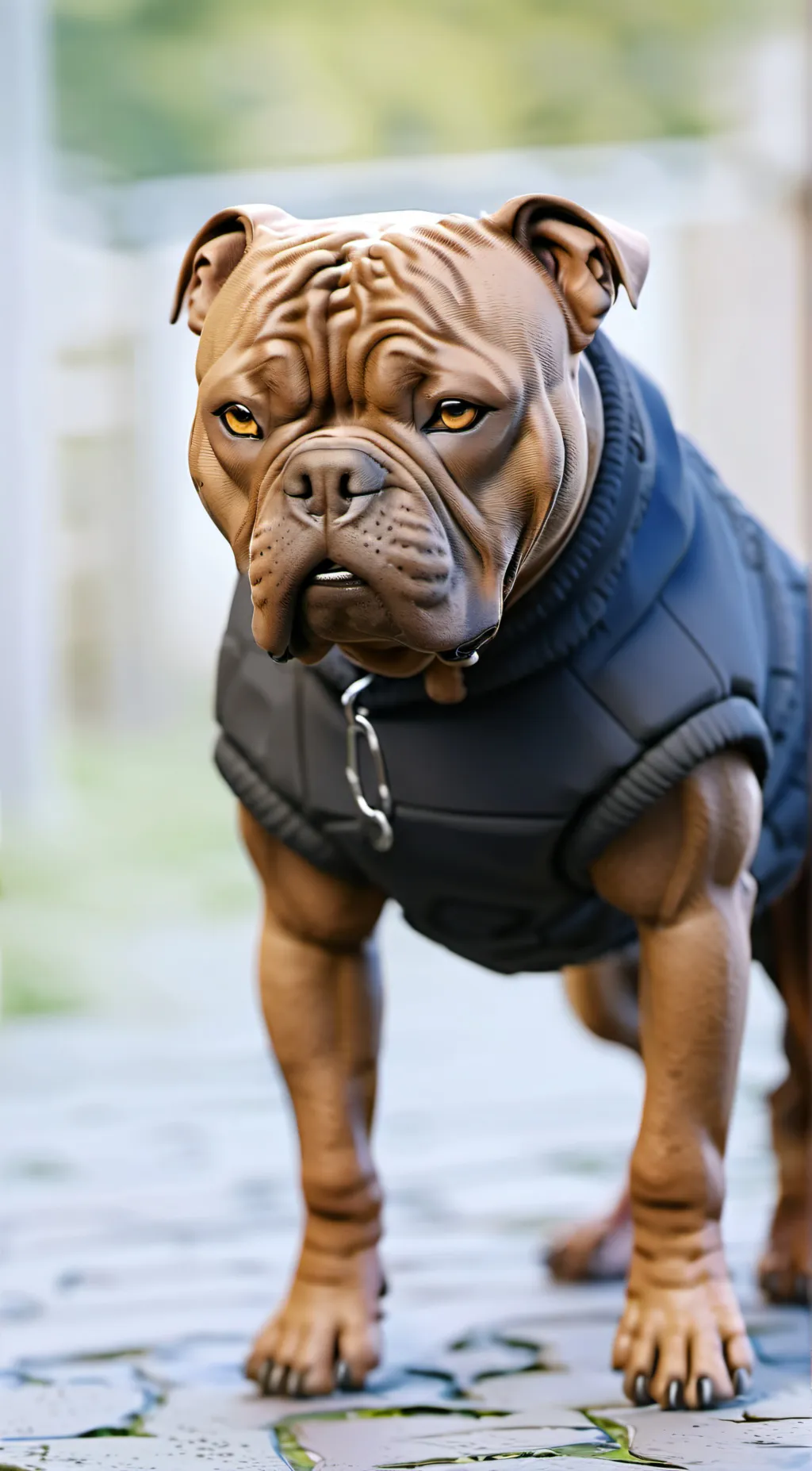 ai character: Duke the XL Bully background