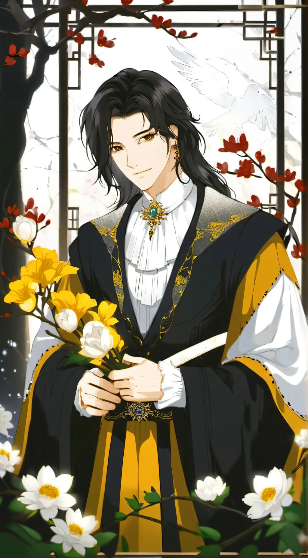 ai character: levi background