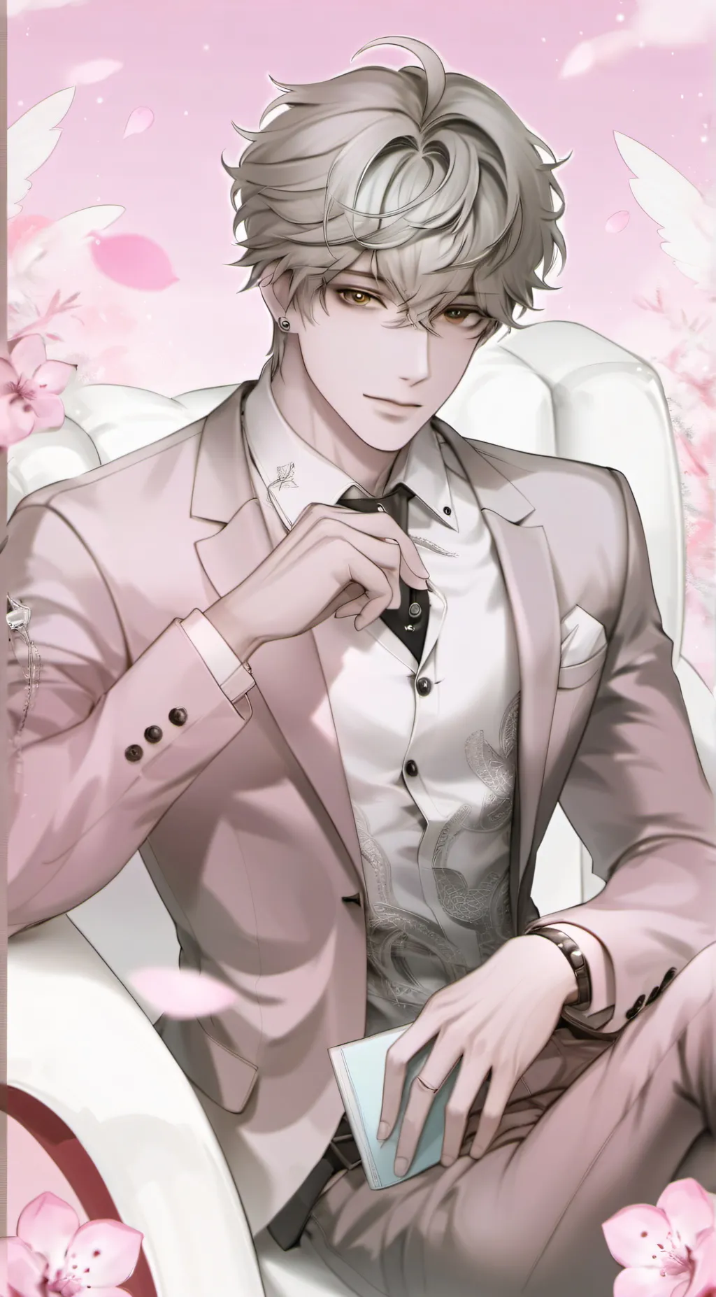 ai character: mark background