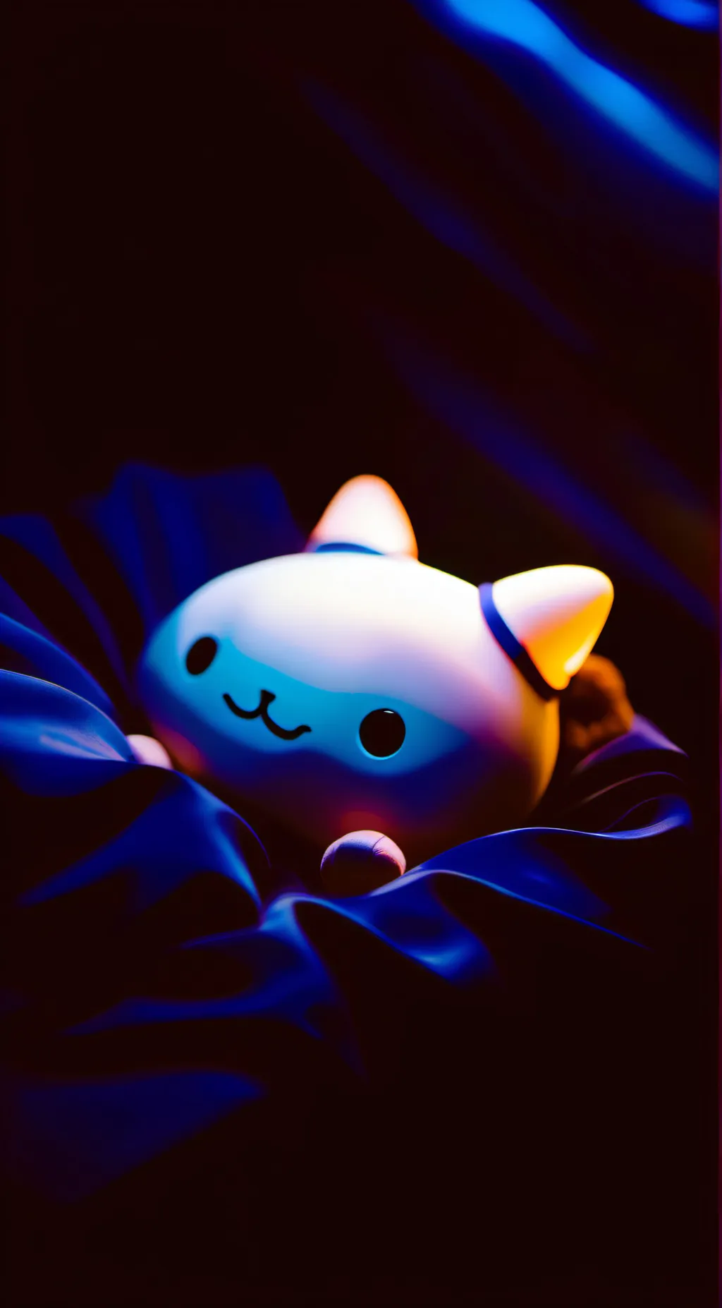 ai character: Smiling critters  background