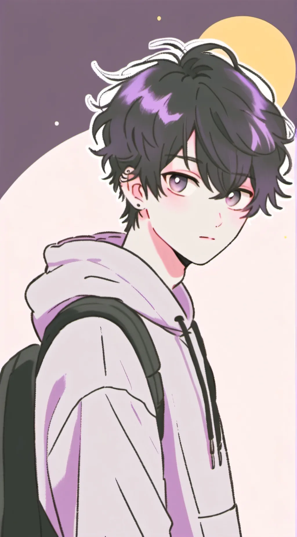 ai character: ☆Justin☆ background