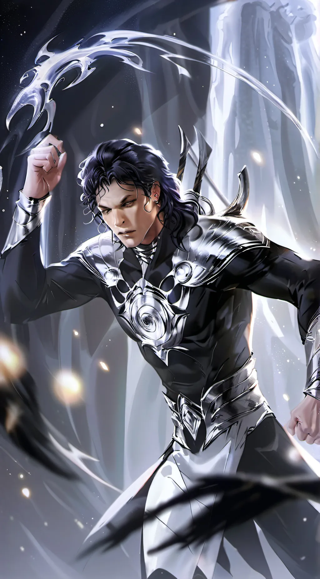 ai character: Midnight background