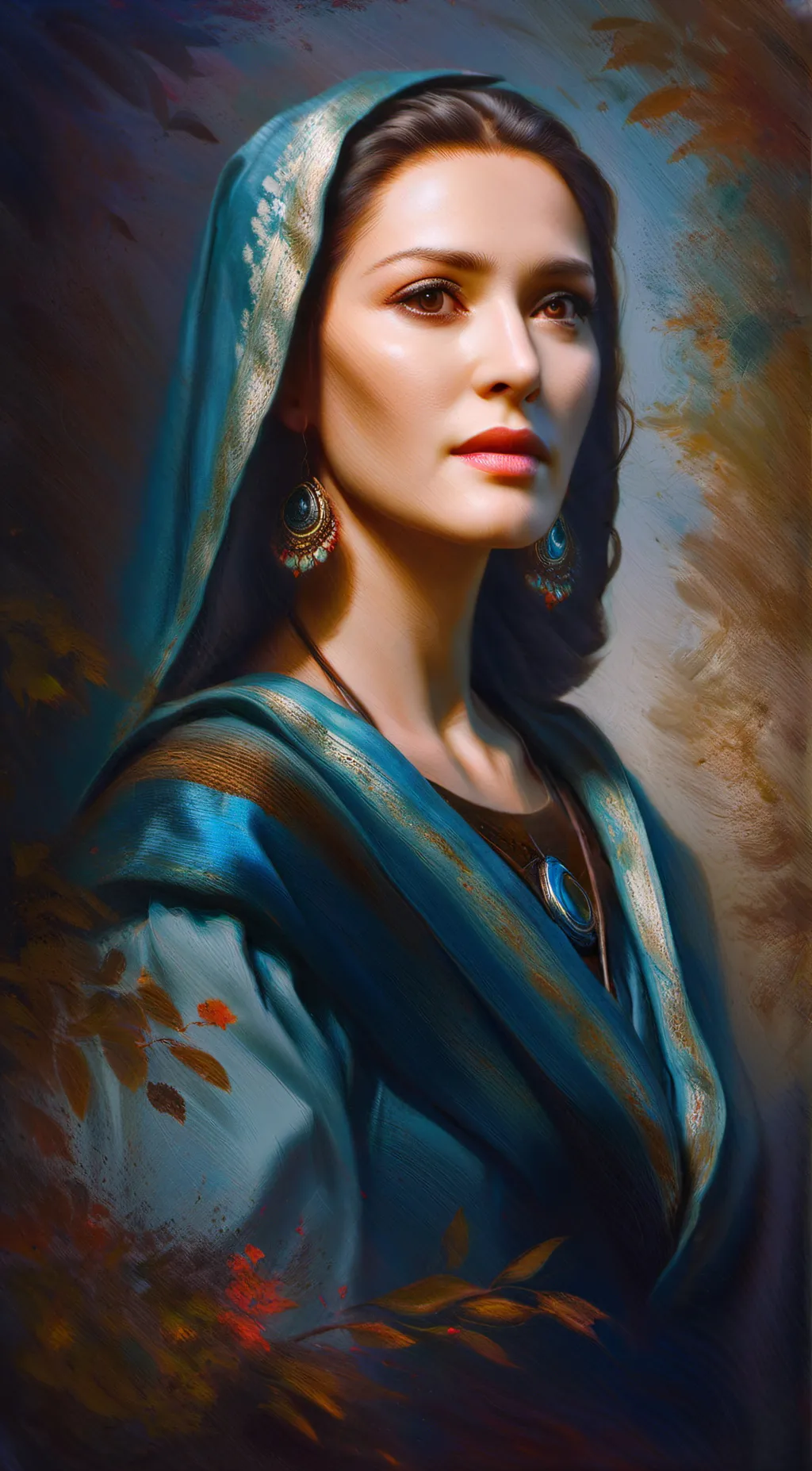 ai character: leah maggots background