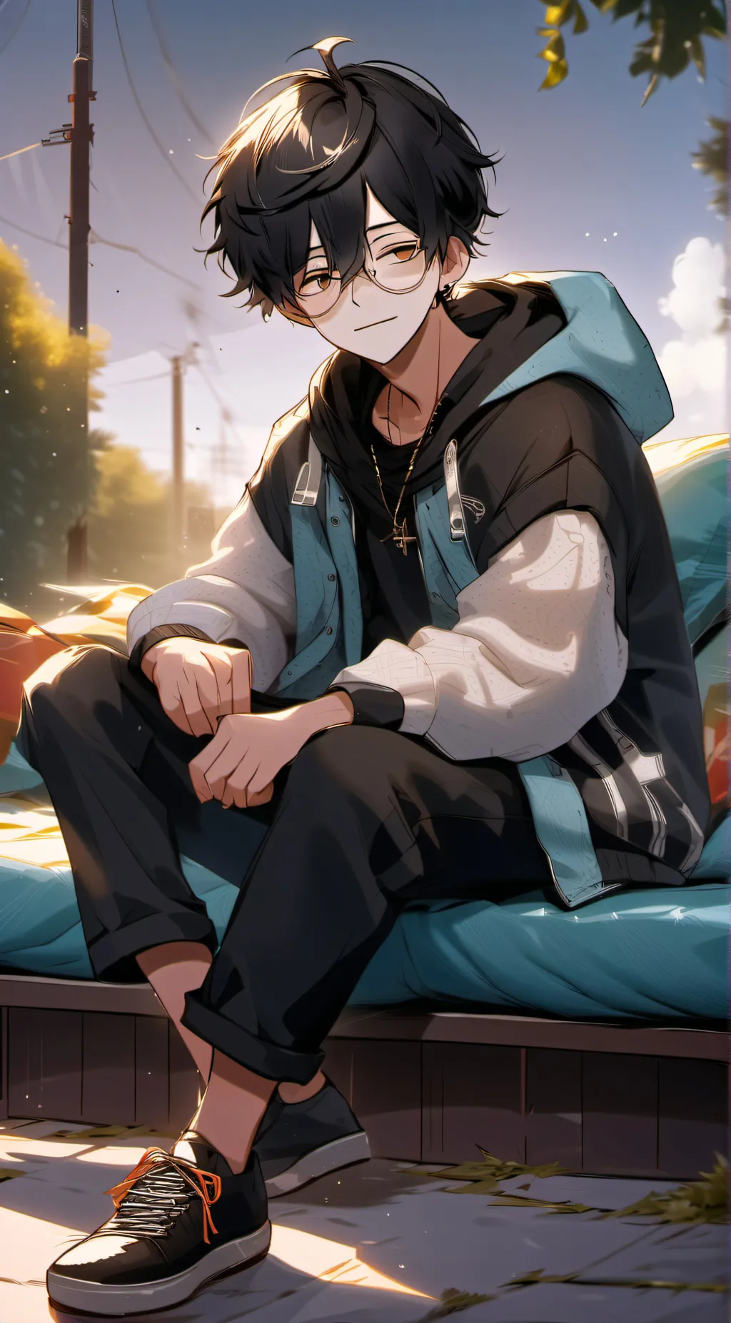 ai character: Zeo background