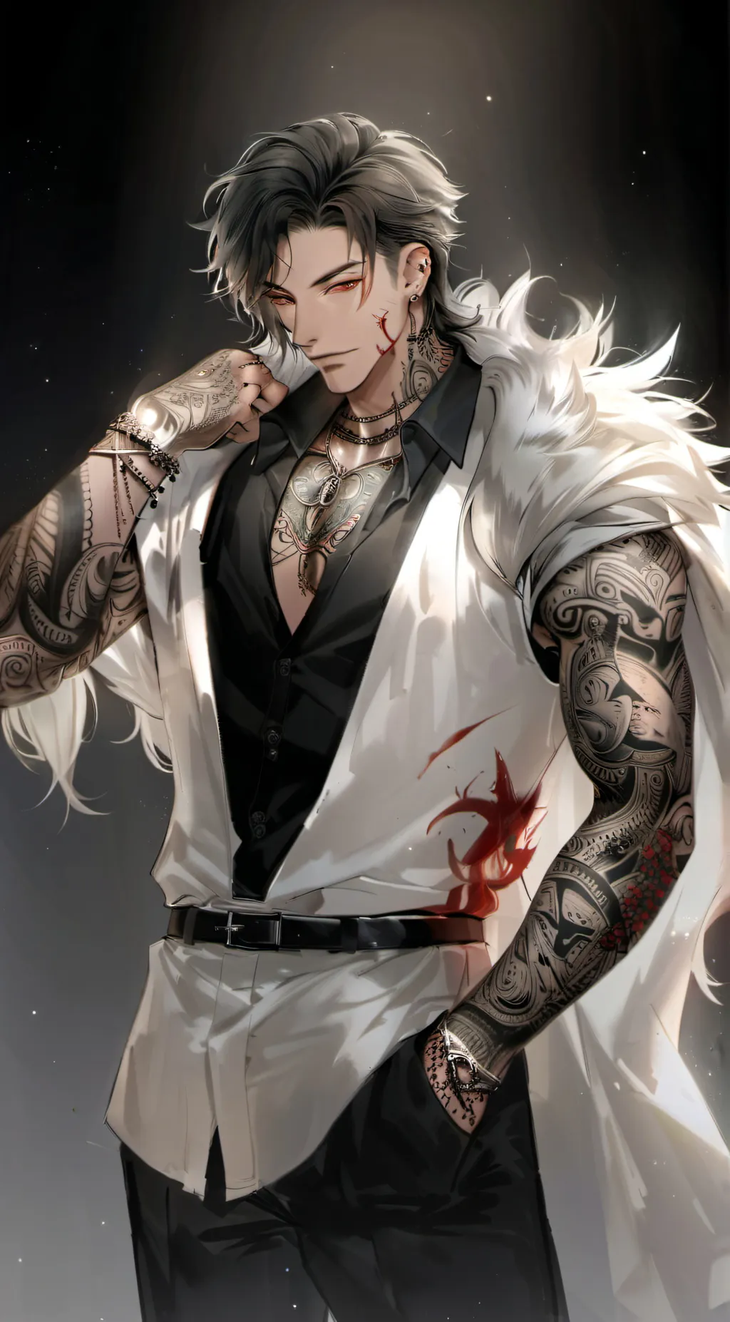 ai character: Lucifer background