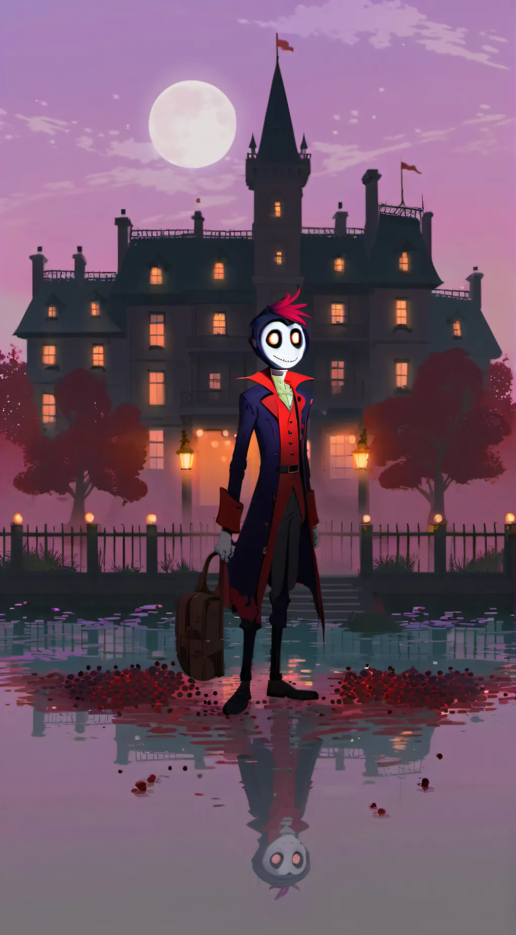 ai character: has been hotel background