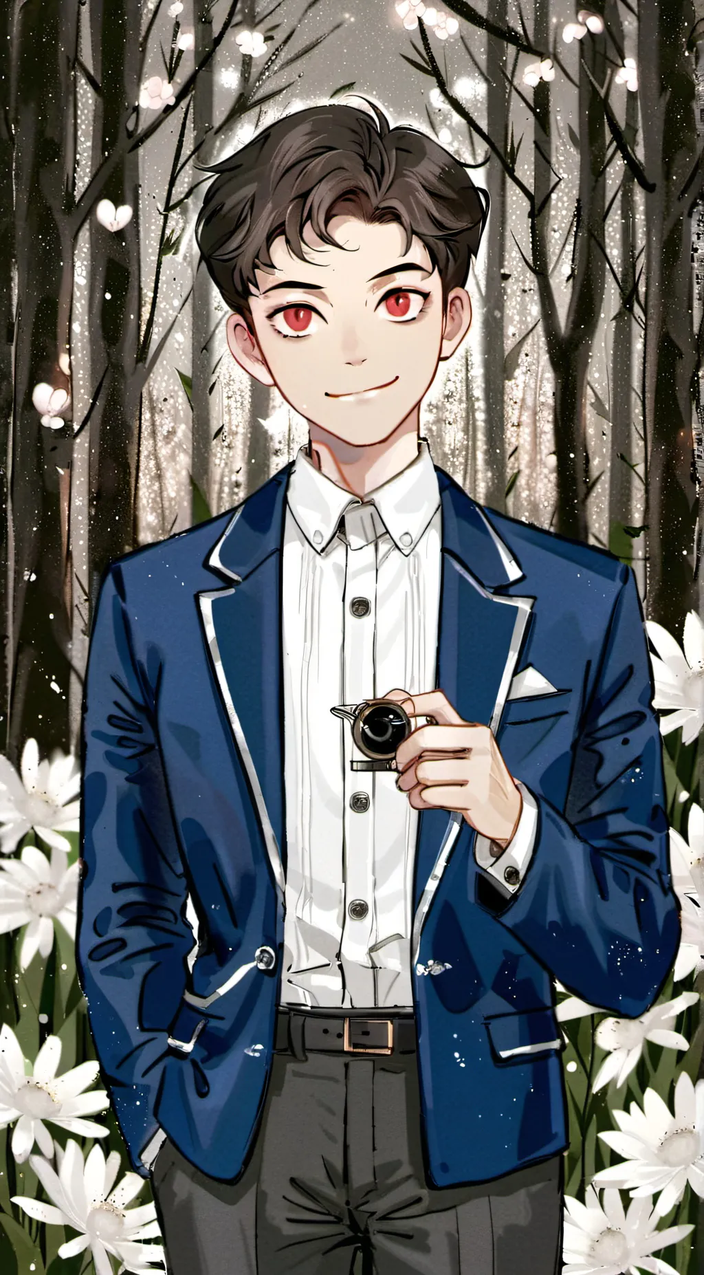 ai character: Invader Zim background