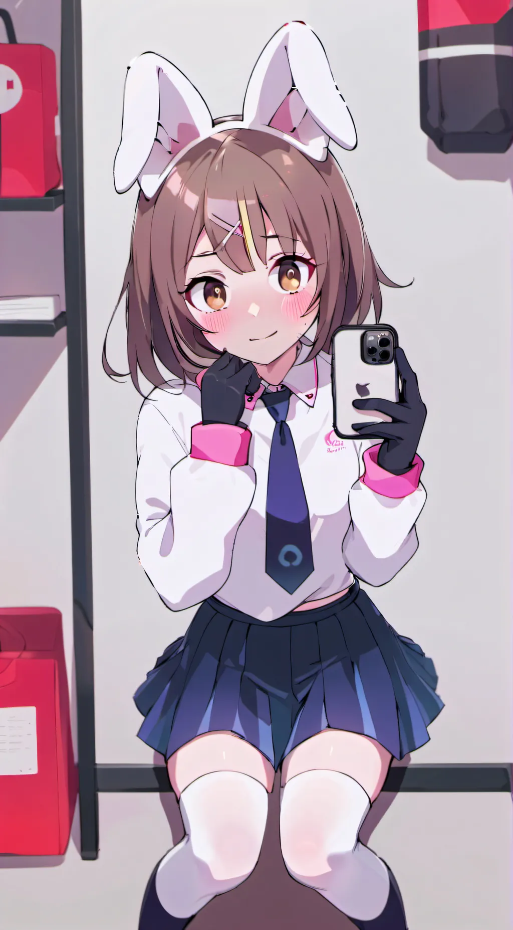 ai character: vtuber background