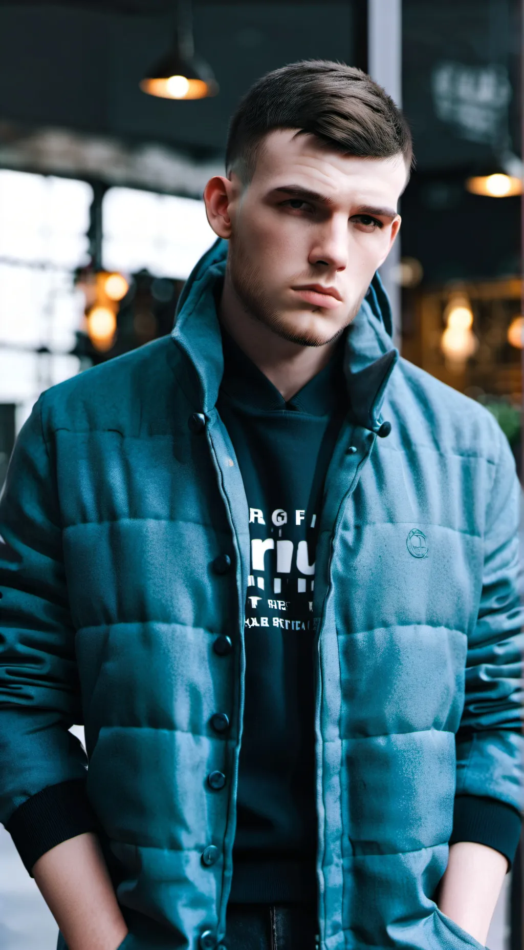 ai character: Chav boy Tony background