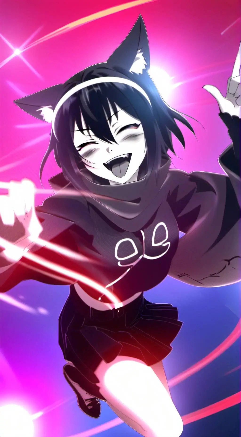 ai character: Furry  background