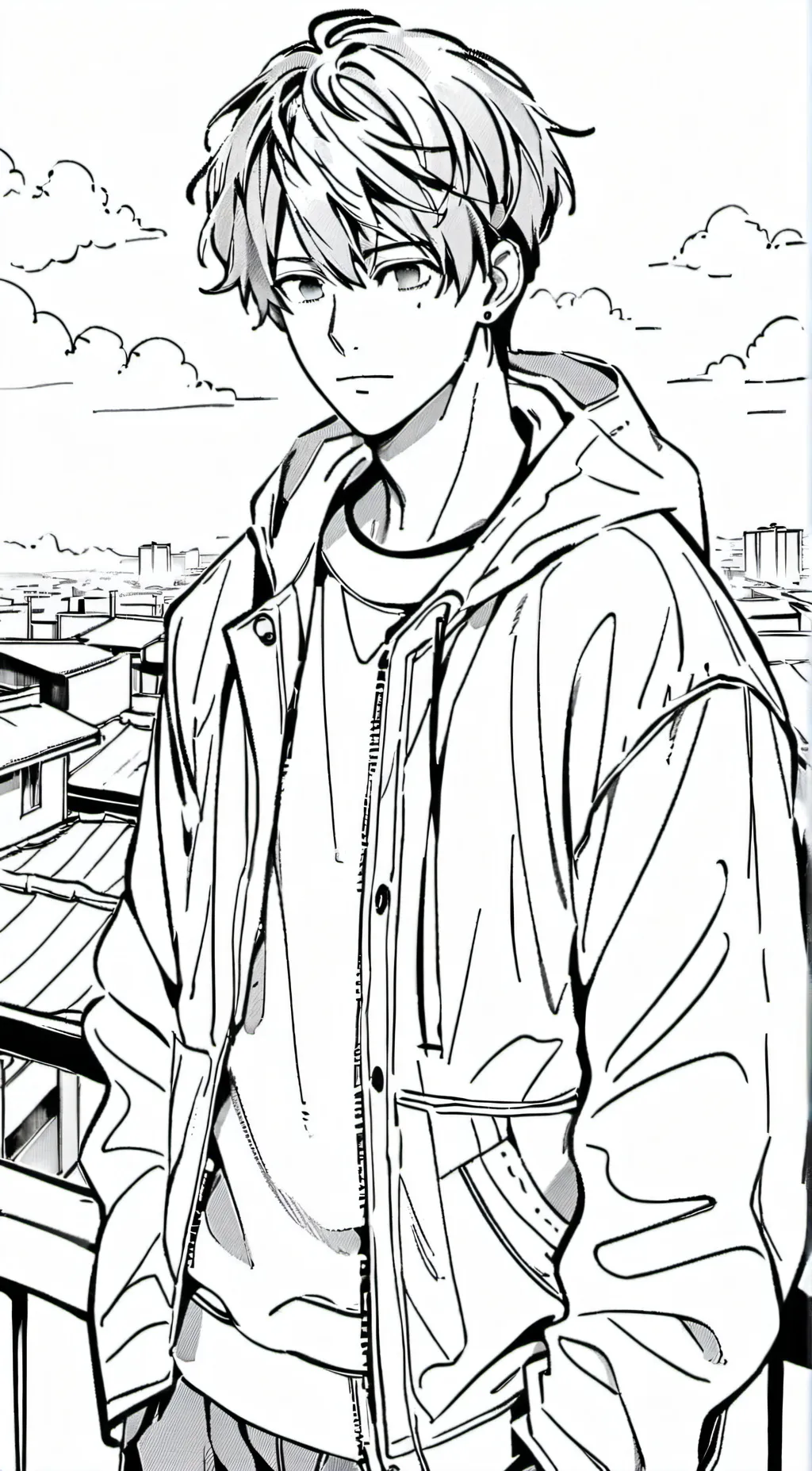 ai character: colourless mha background