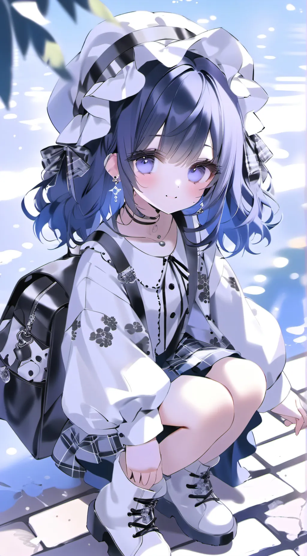 ai character: Lovely★ background