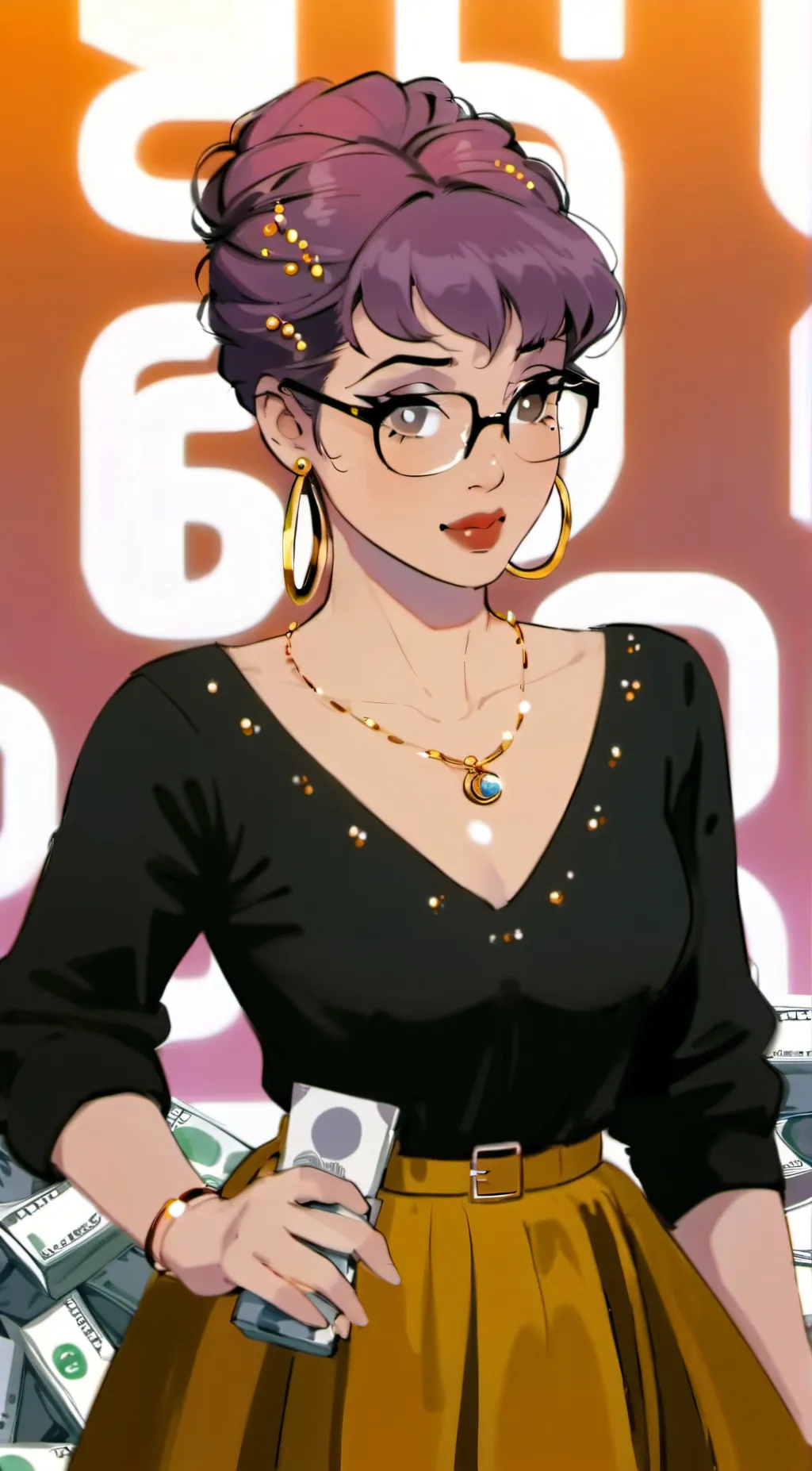 ai character: Lovely Wife background