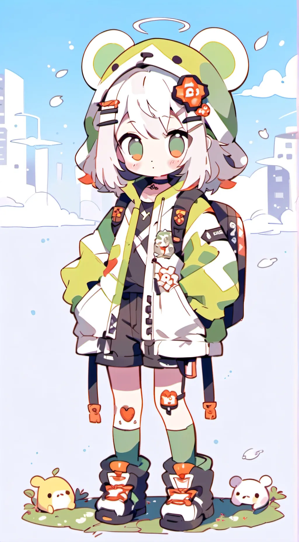 ai character: Chip background