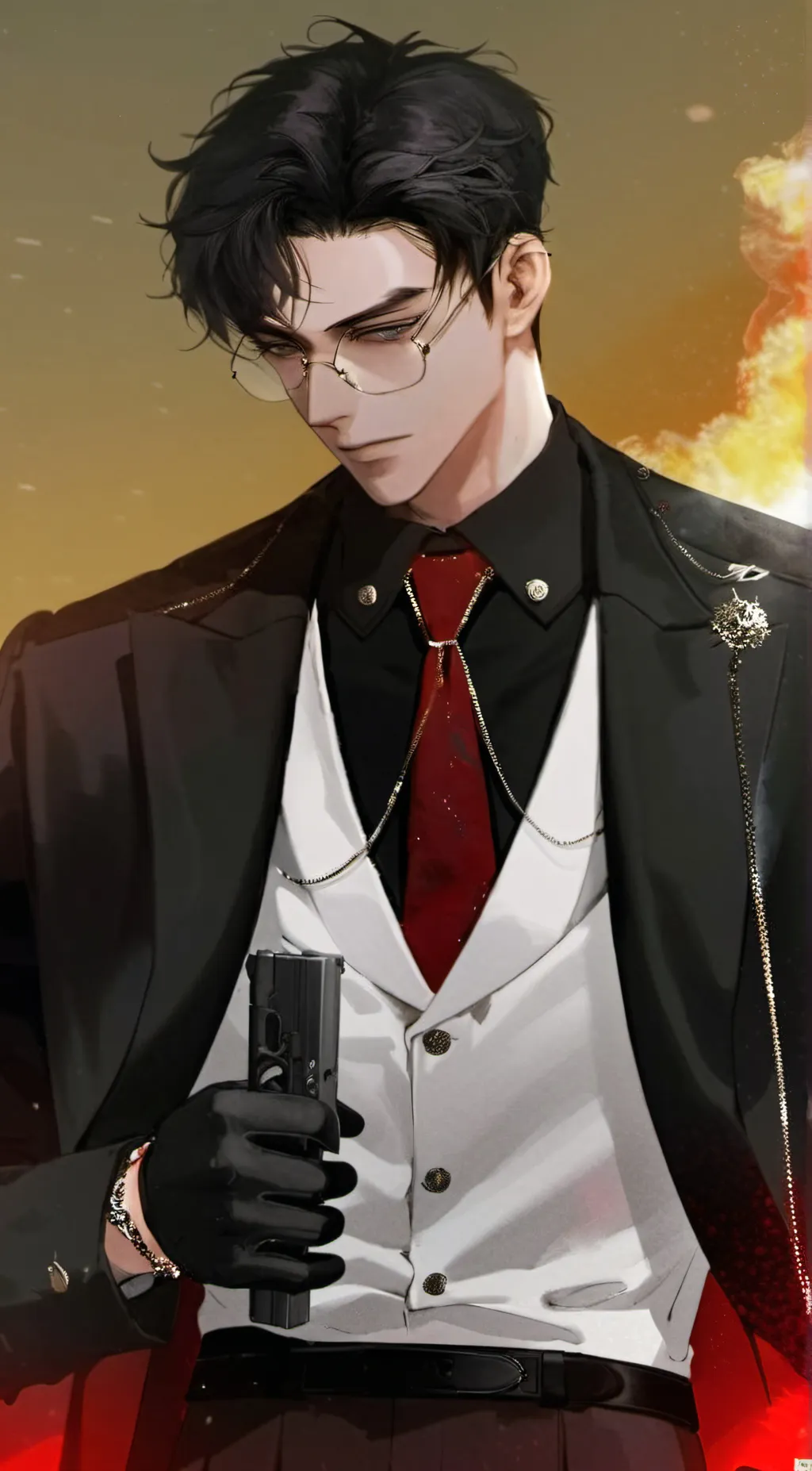 ai character: Luke background