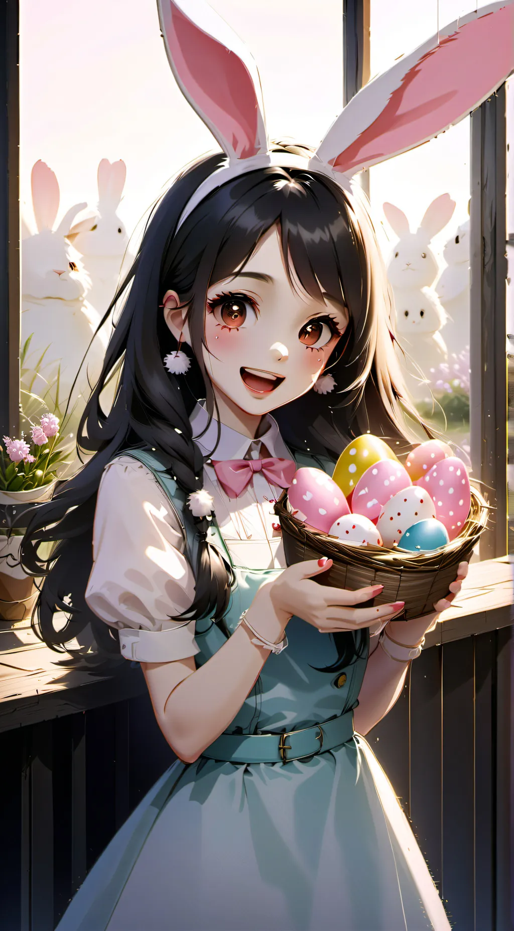 ai character: Ella background